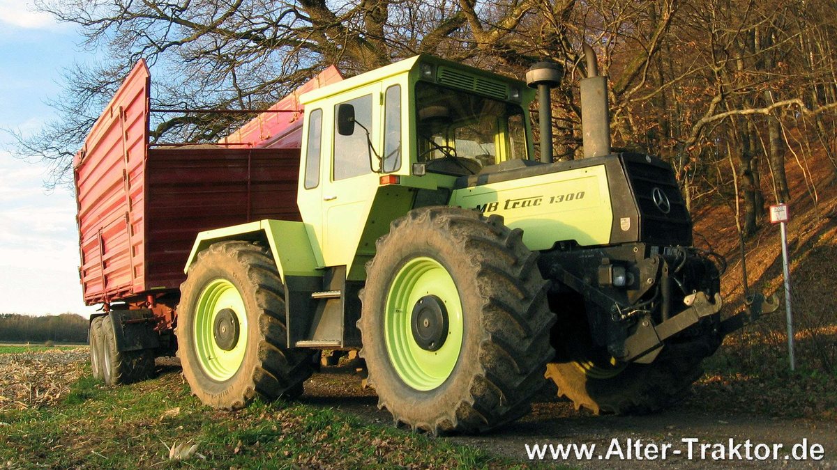 MB Trac 1300 Wallpaper im Format 16:9